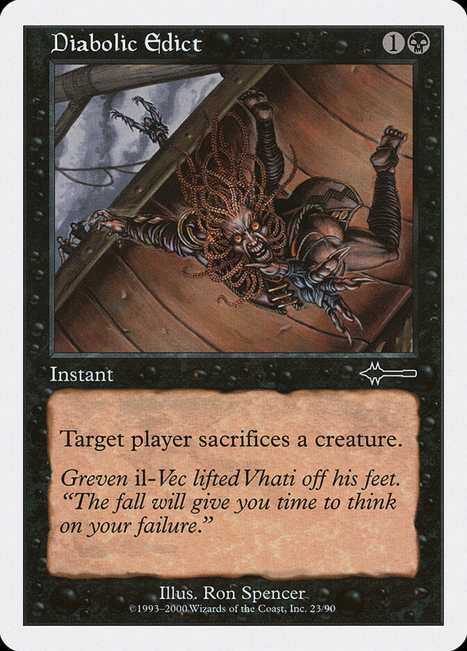 Diabolic Edict 23 - Beatdown Box Set MTG card