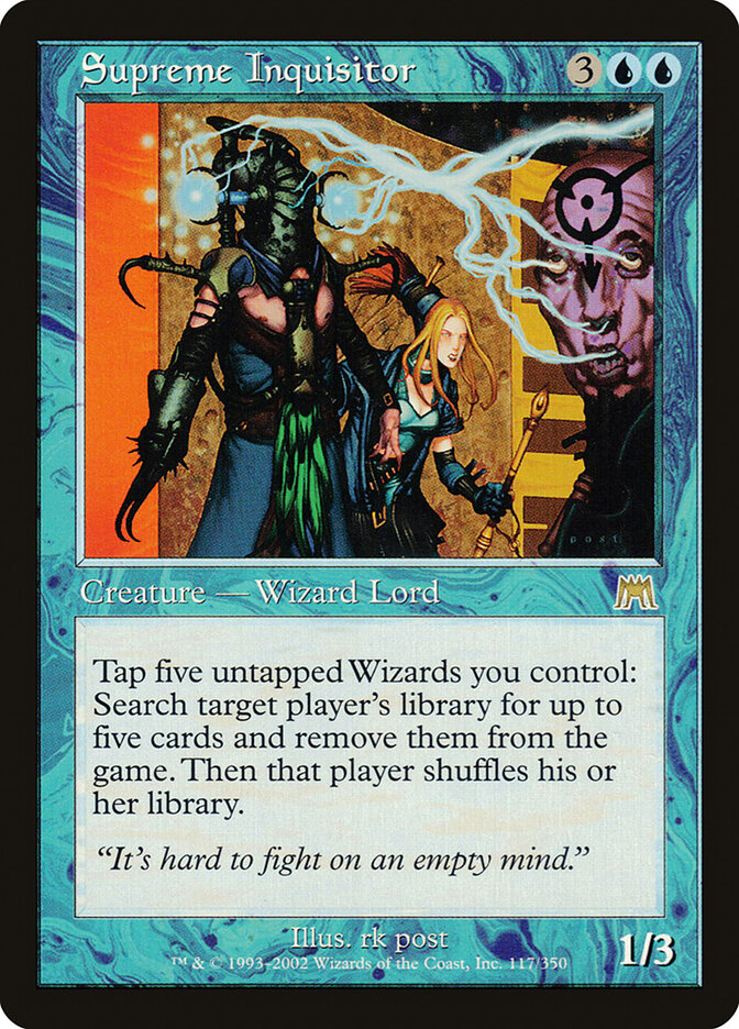 Supreme Inquisitor 117 - Onslaught MTG card