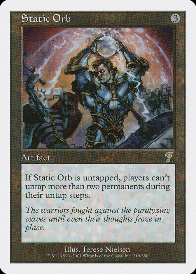 Static Orb 319 - Seventh Edition MTG card