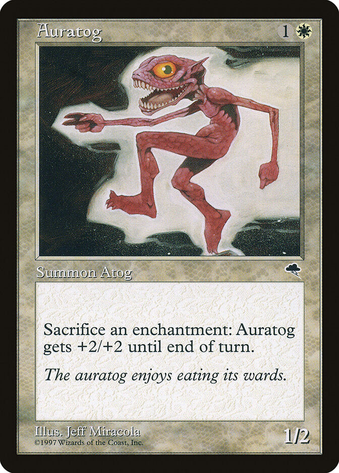 Auratog 6 - Tempest MTG card