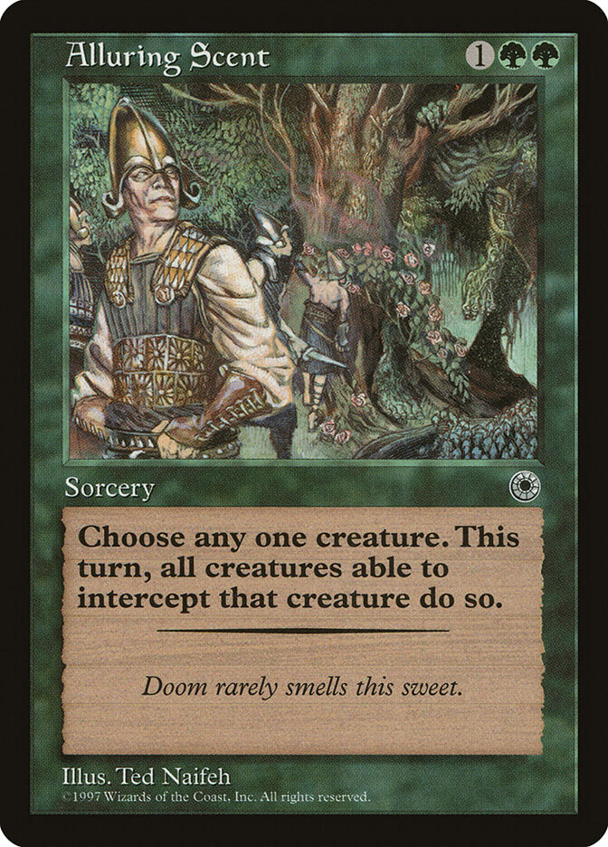 Alluring Scent 157 - Portal MTG card