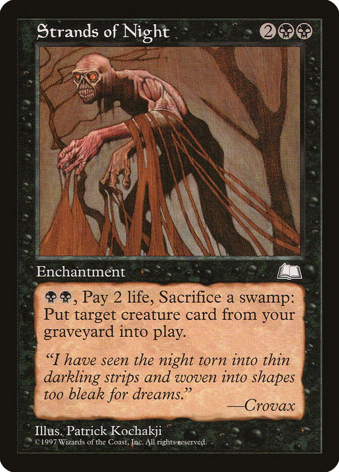 Strands of Night 82 - Weatherlight MTG card
