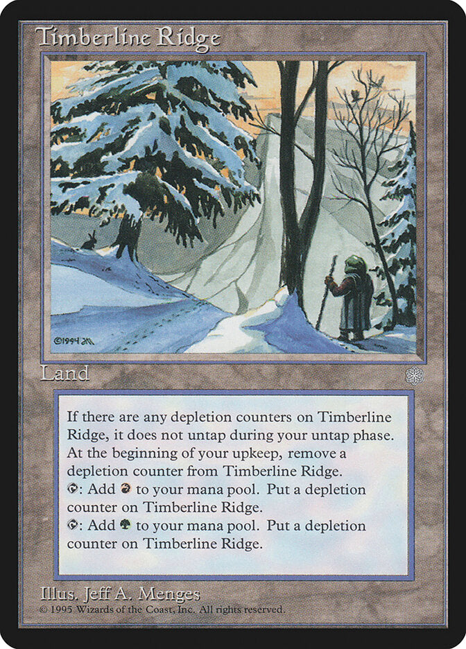 Timberline Ridge 361 - Ice Age MTG card