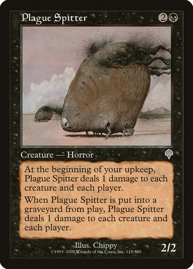 Plague Spitter 119 - Invasion MTG card
