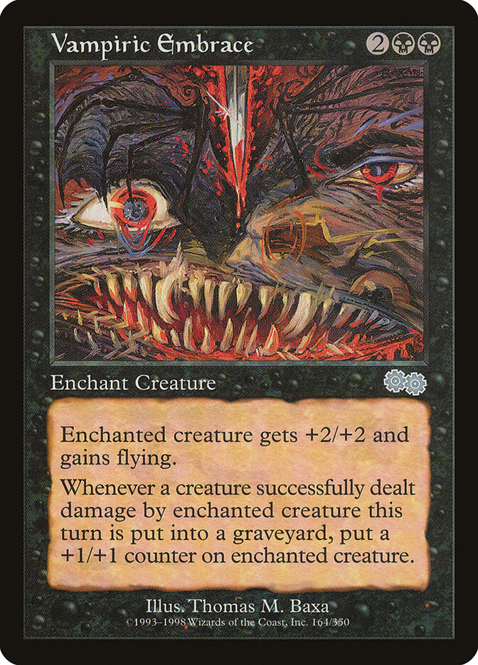 Vampiric Embrace 164 - Urza's Saga MTG card