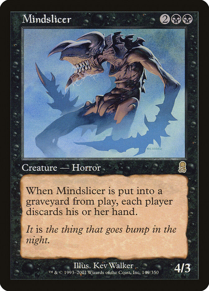 Mindslicer 149 - Odyssey MTG card