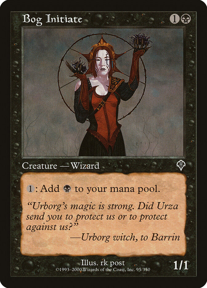 Bog Initiate 95 - Invasion MTG card