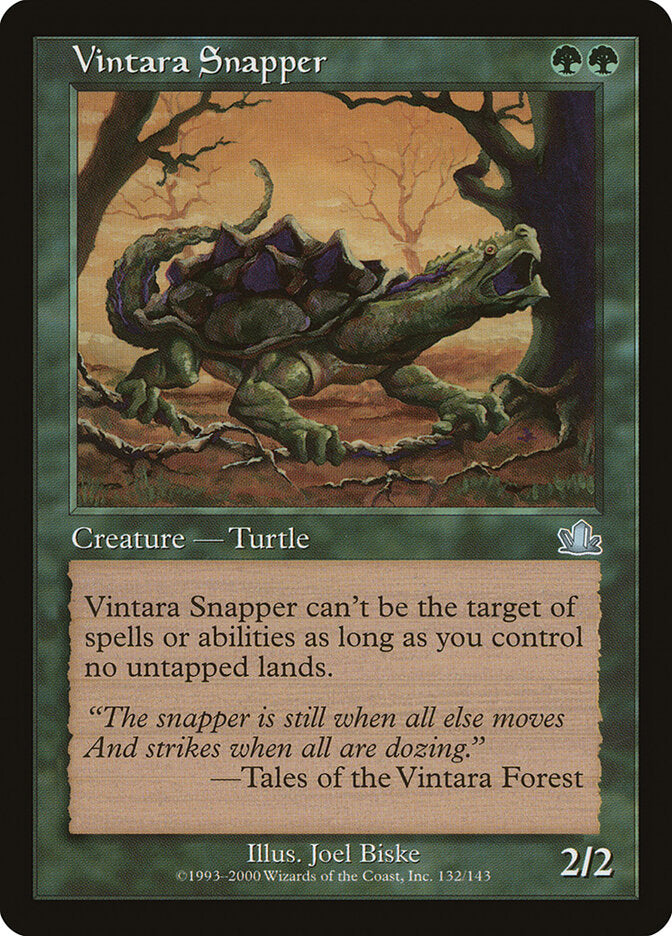 Vintara Snapper 132 - Prophecy MTG card