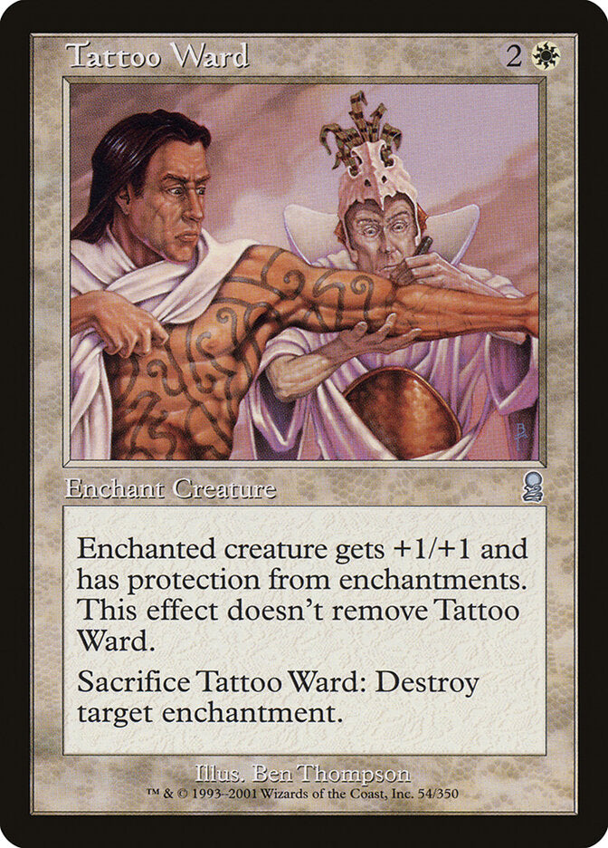Tattoo Ward 54 - Odyssey MTG card