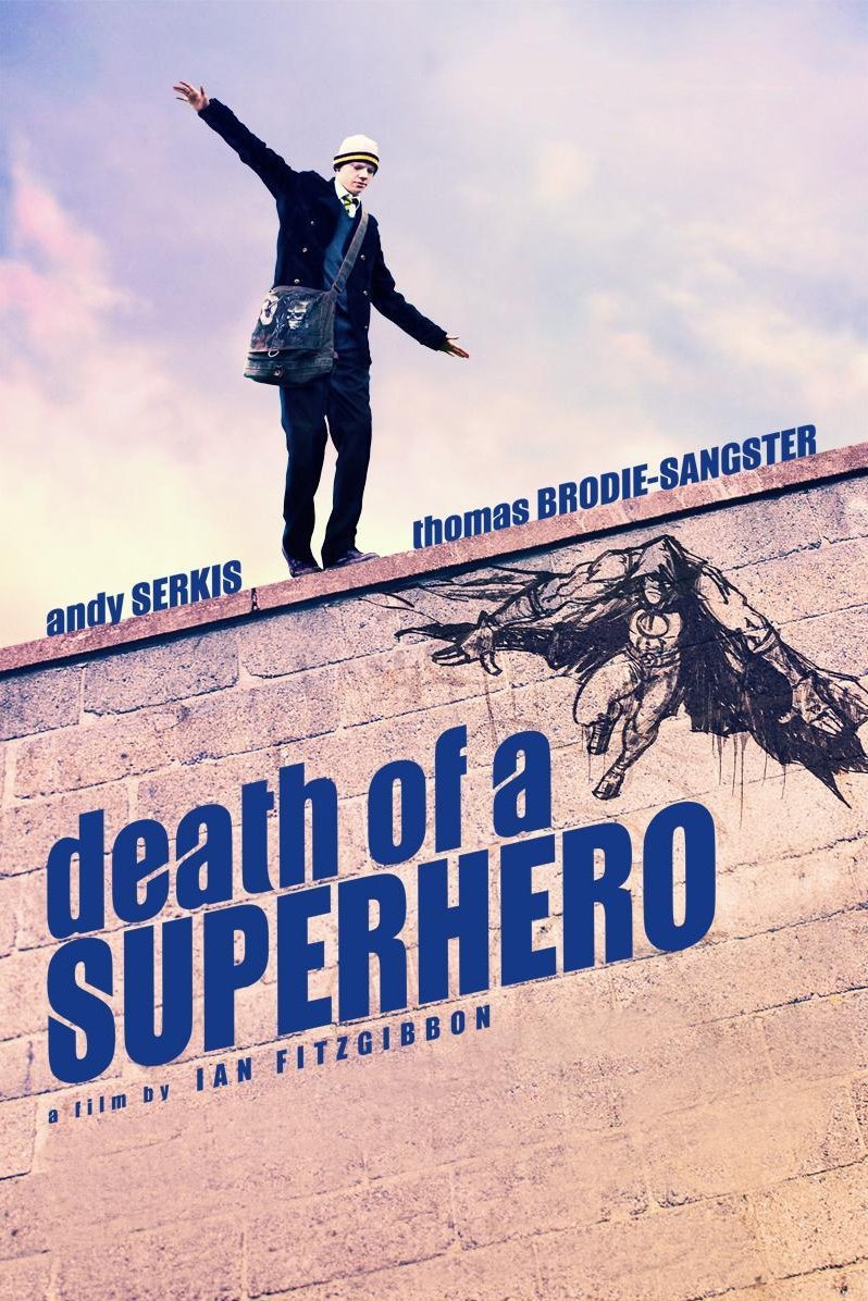 Death of a Superhero DVD cover art