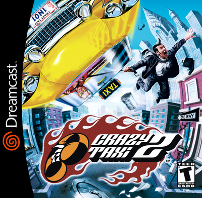 Crazy Taxi 2 - Box Front