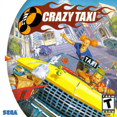 Crazy Taxi - Box Front