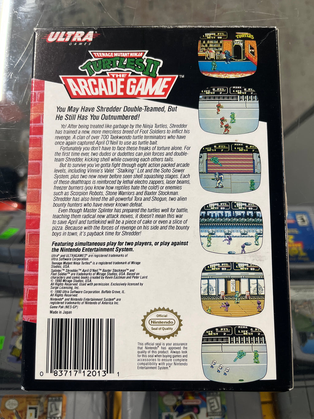 Turtles 2 The Arcade Game – NES Classic