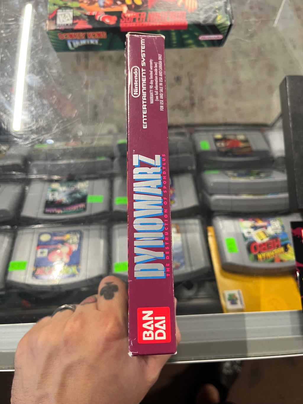 Dynowarz the Destruction of Spondylus – NES Classic