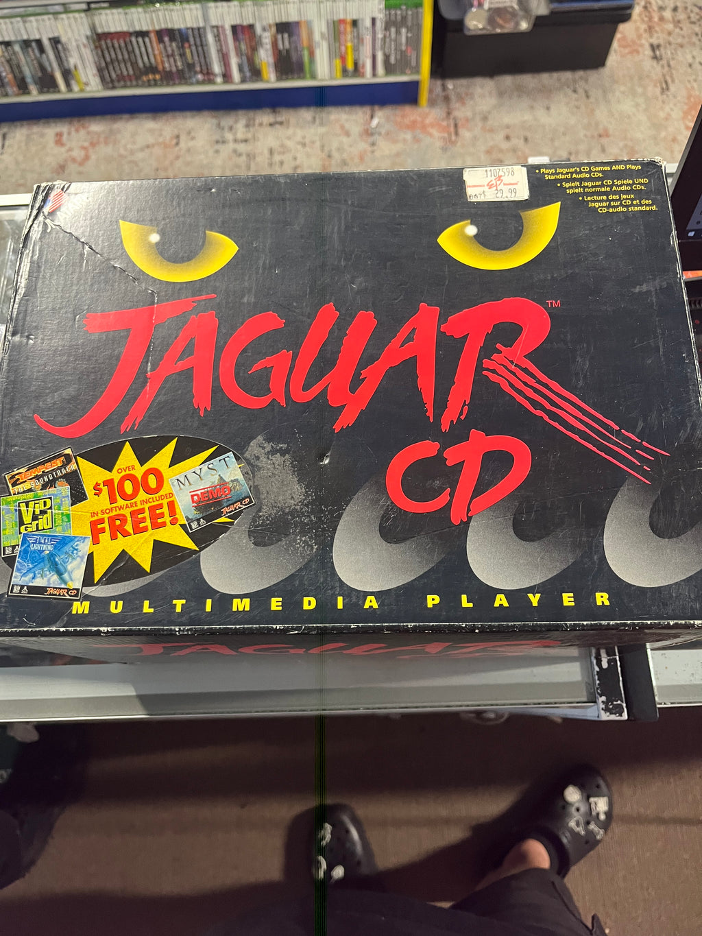 Atari Jaguar CD Compact Digital Media Player