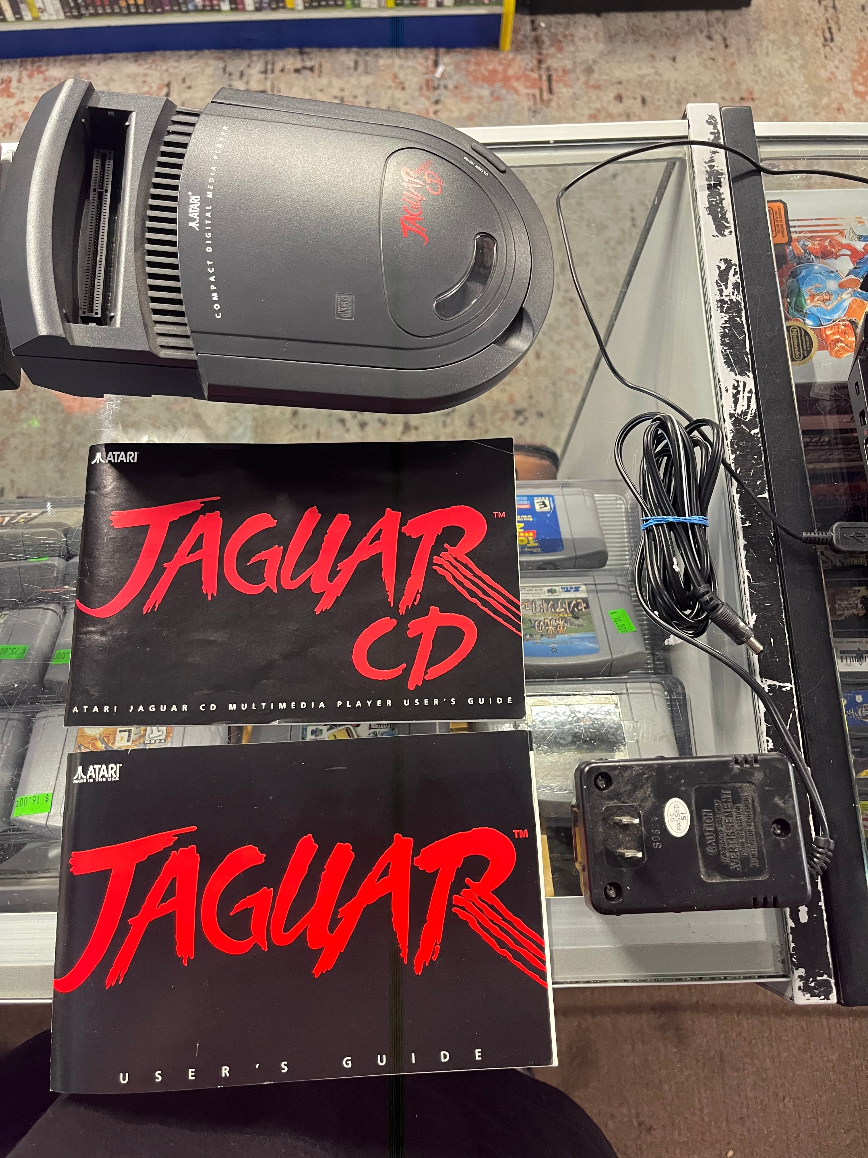 Atari Jaguar CD Compact Digital Media Player