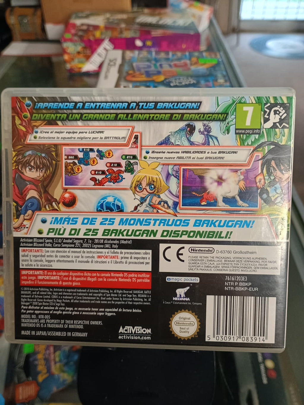 Bakugan Battle Brawlers: Battle Trainer - Nintendo DS Classic