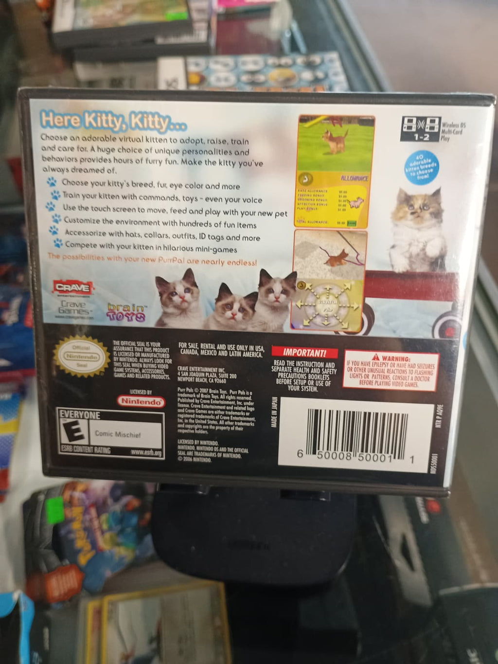 Purr Pals - Sealed - Nintendo DS Classic