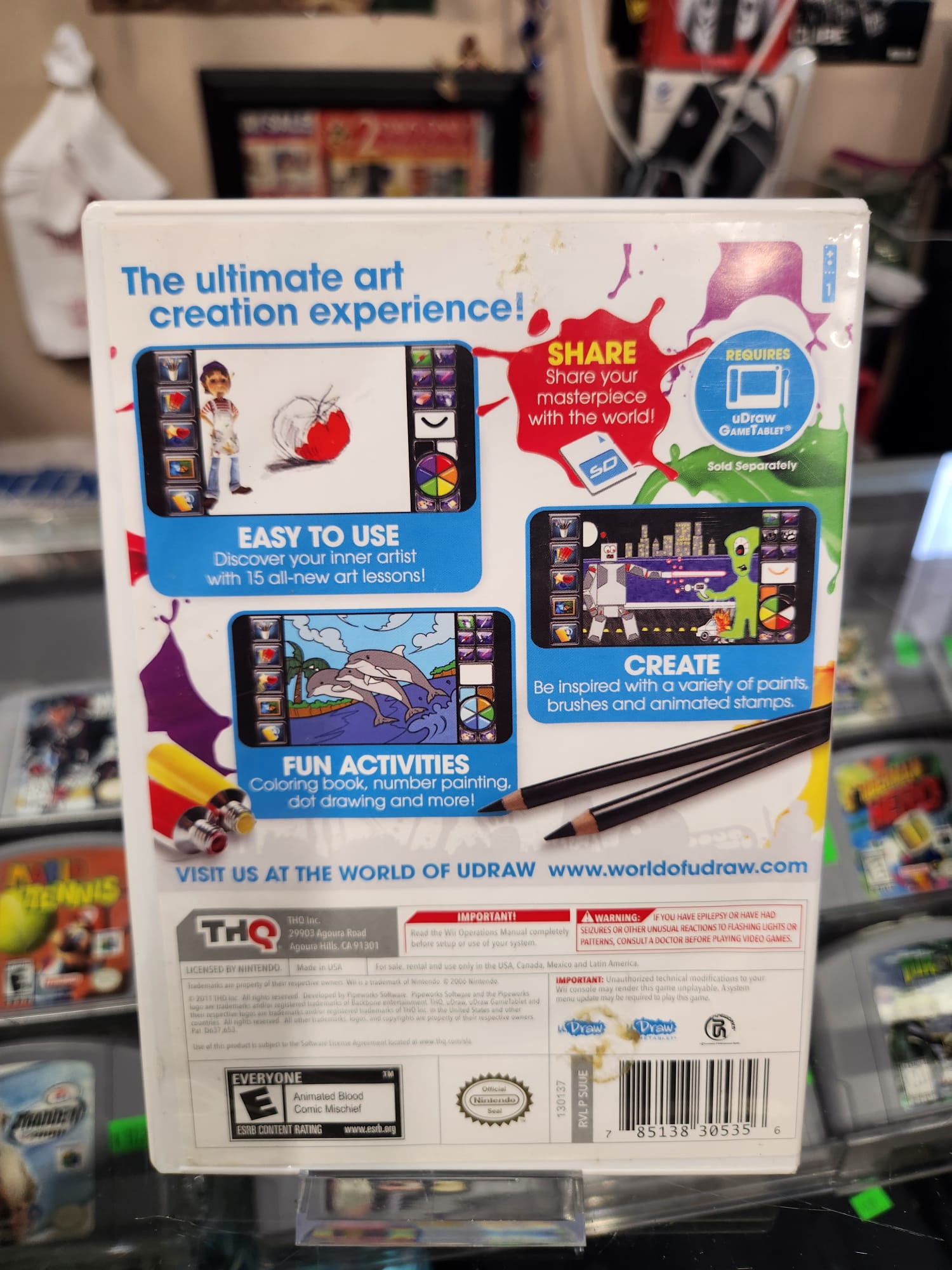 uDraw Studio: Instant Artist - Nintendo Wii