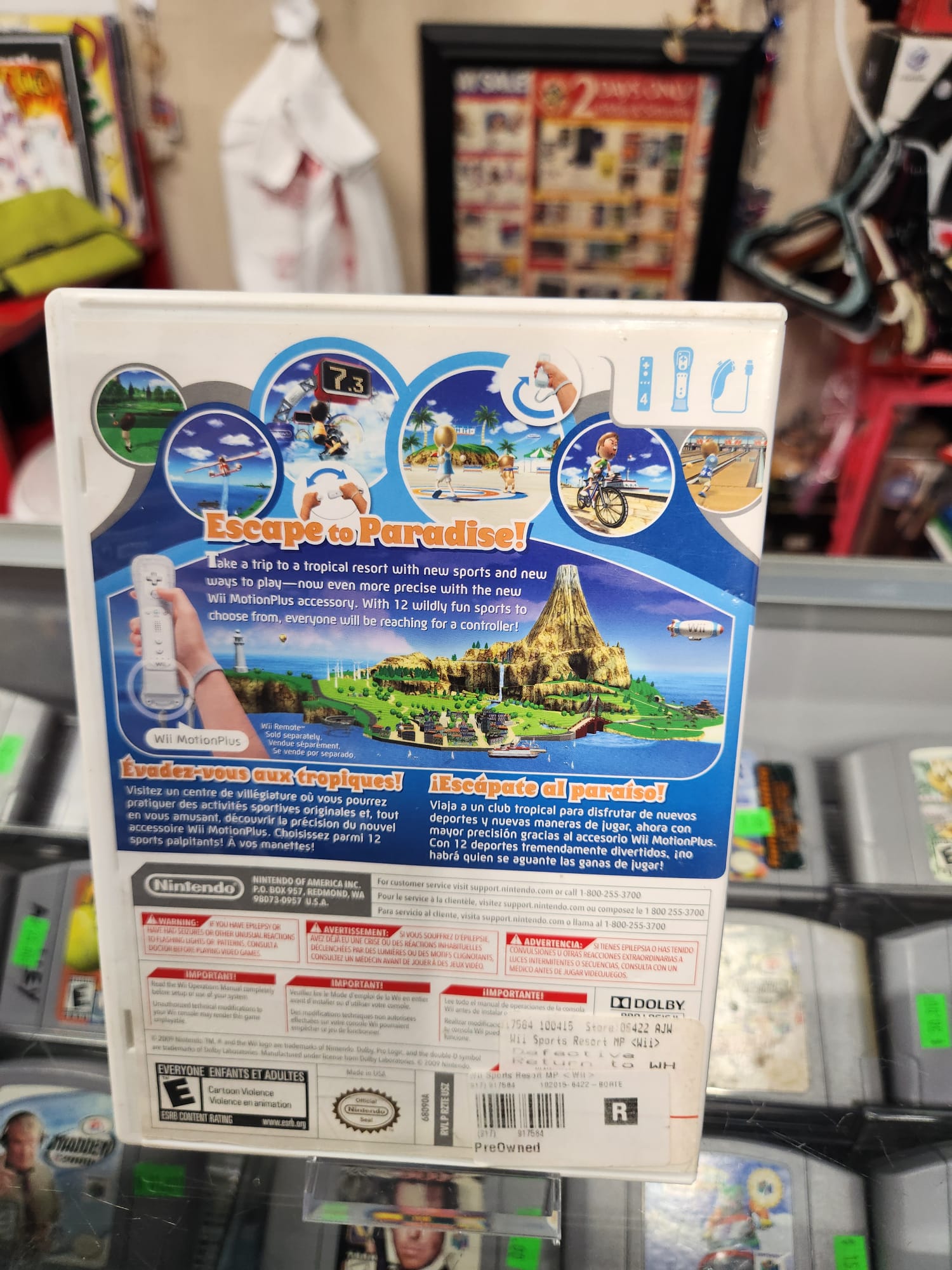 Wii Sports Resort - Nintendo Wii