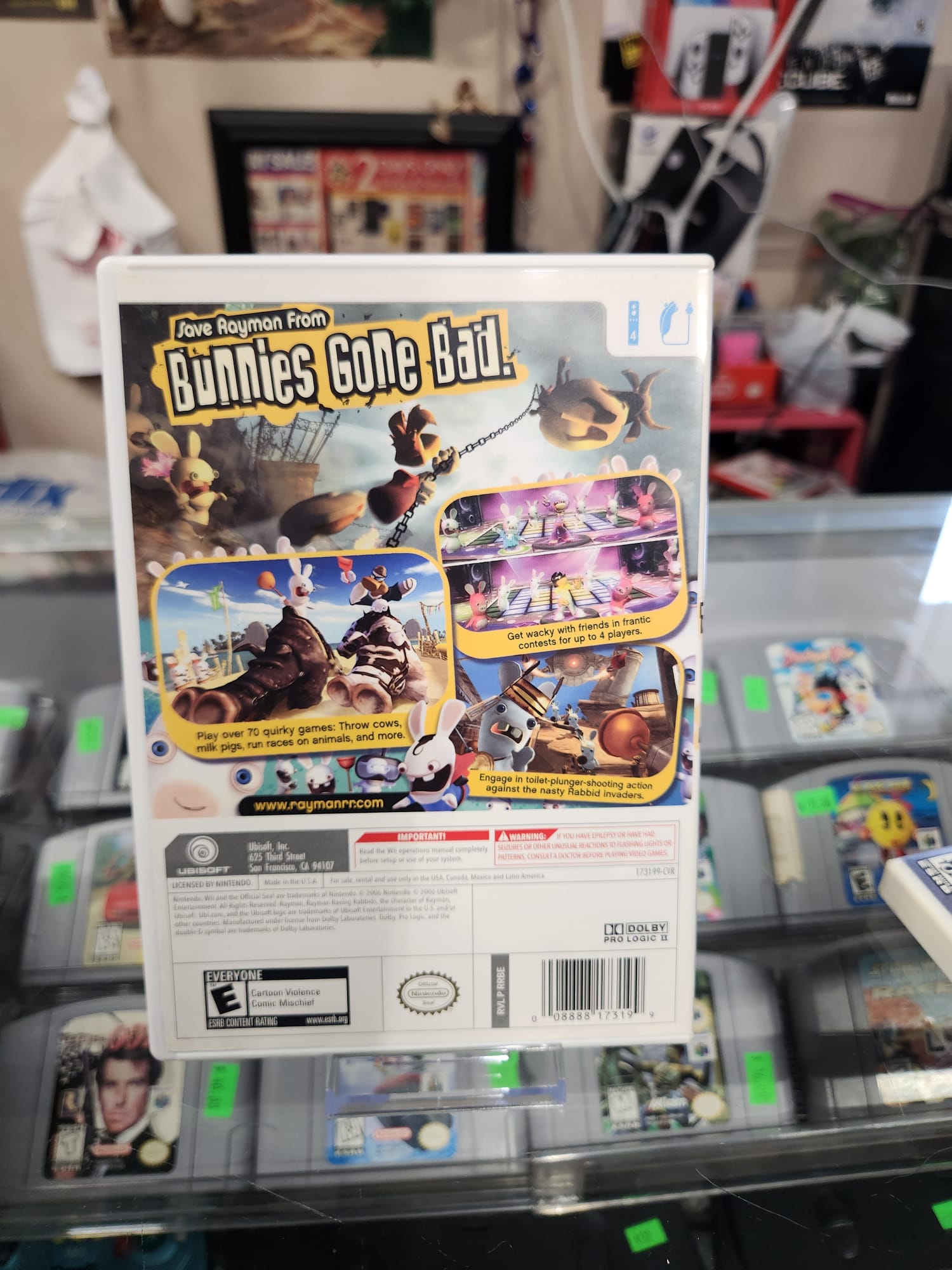 Rayman Raving Rabbids - Nintendo Wii