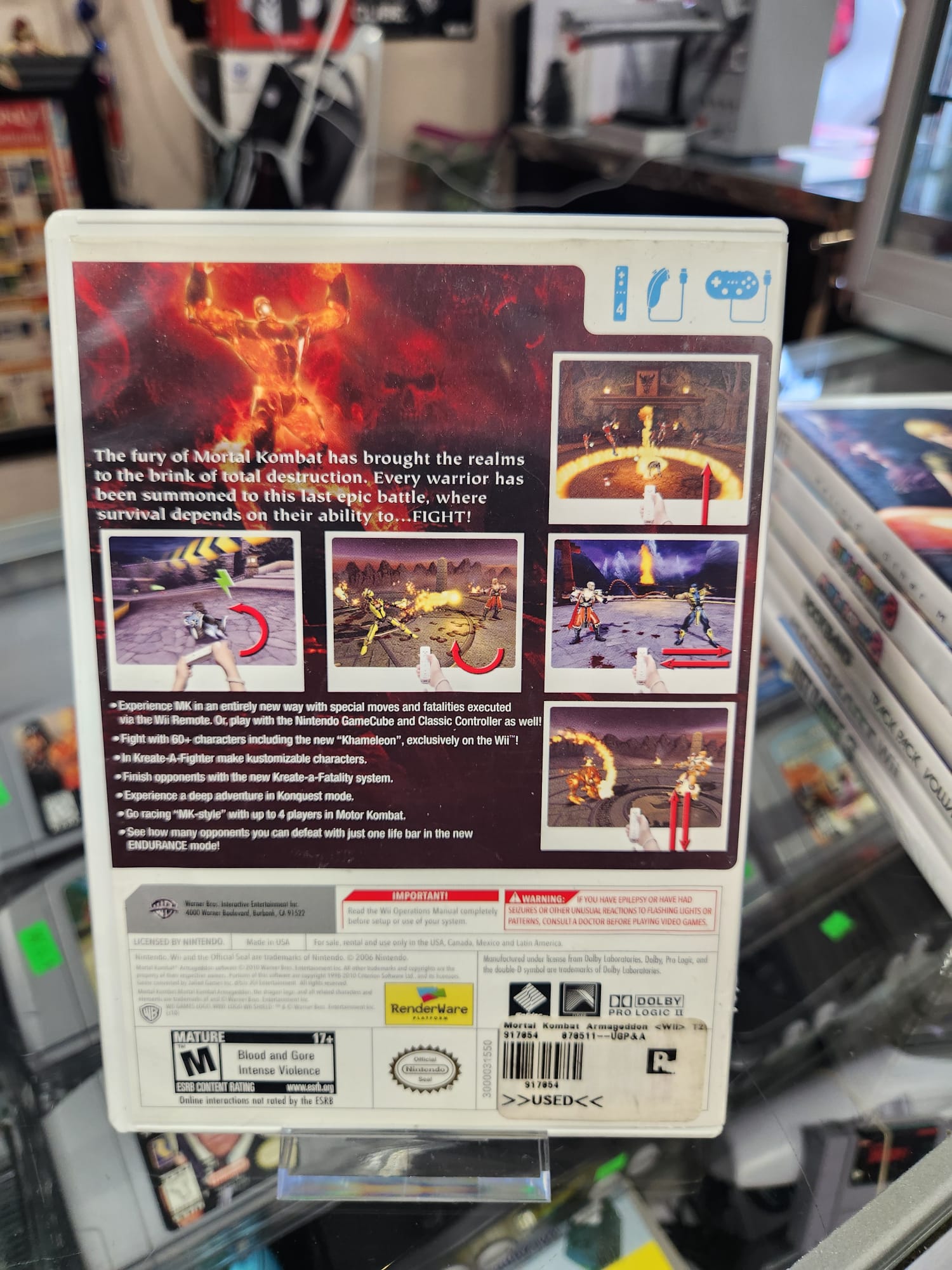 Mortal Kombat: Armageddon - Nintendo Wii