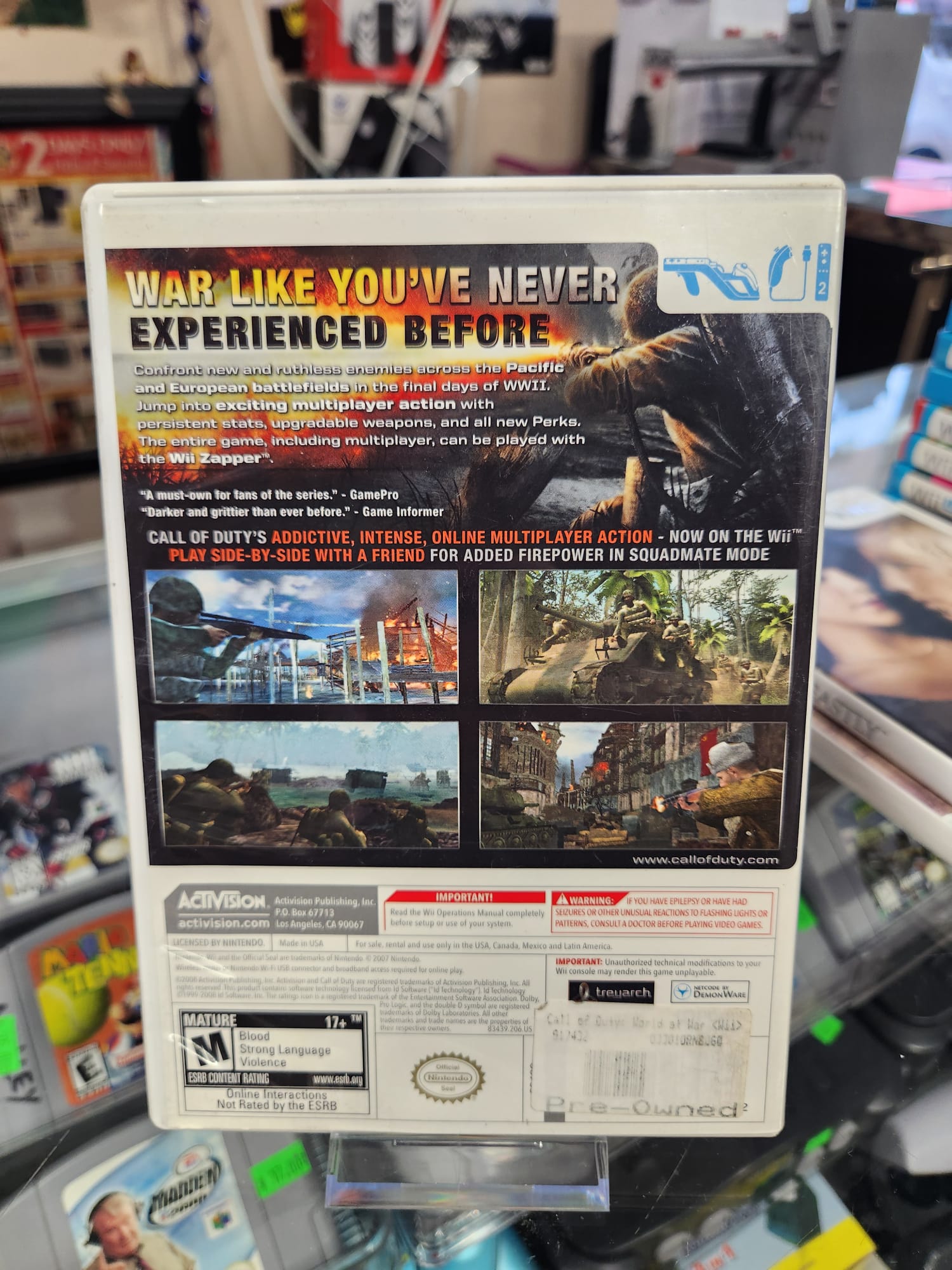 Call of Duty: World at War - Nintendo Wii