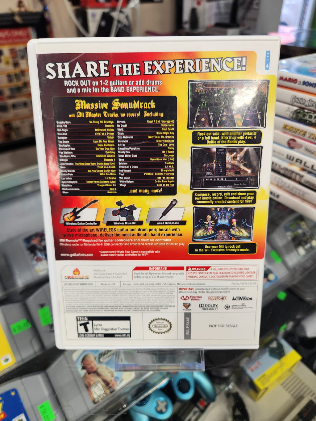 Guitar Hero World Tour - Nintendo Wii