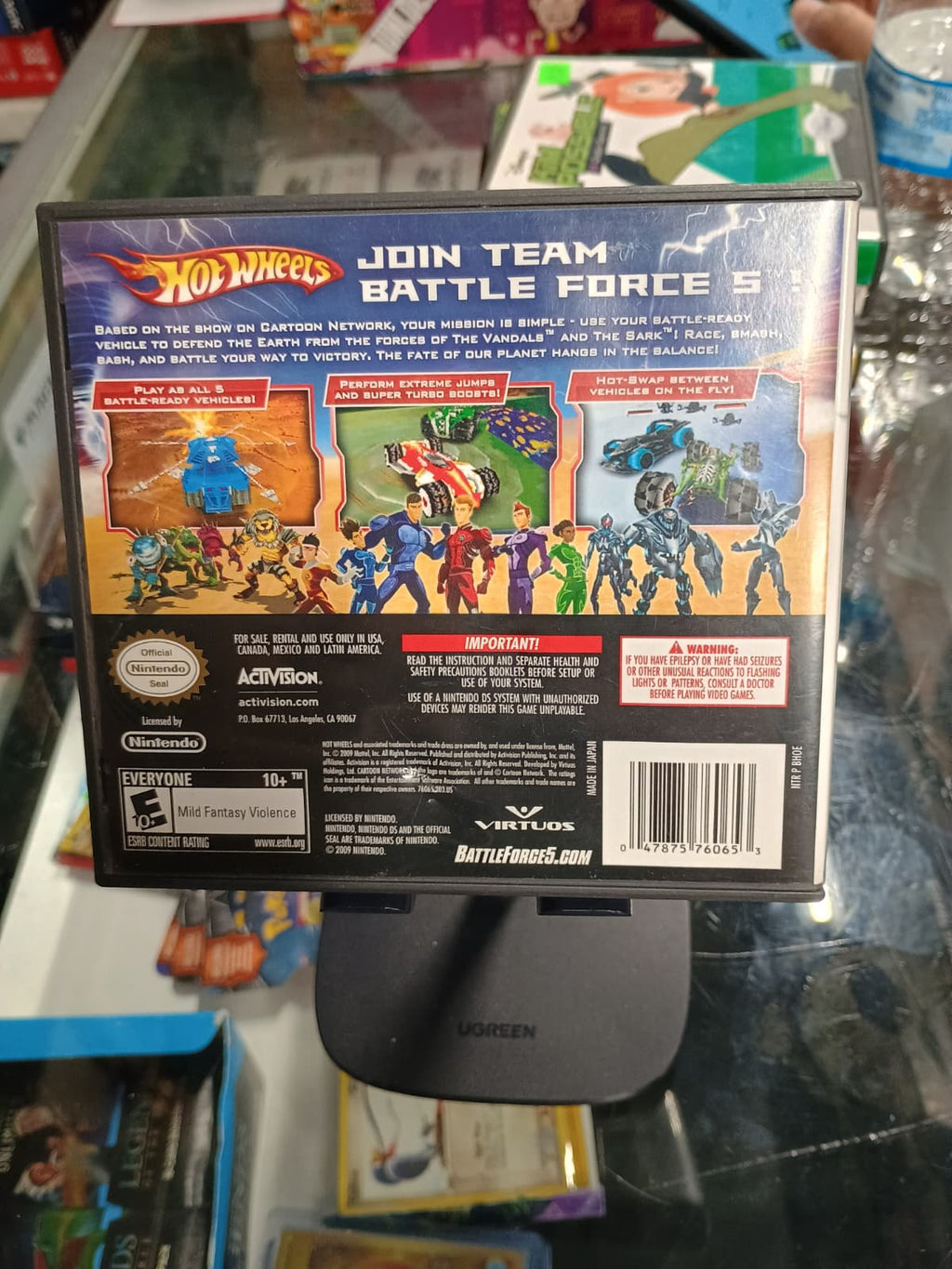 Hot Wheels: Battle Force 5 - Nintendo DS Classic