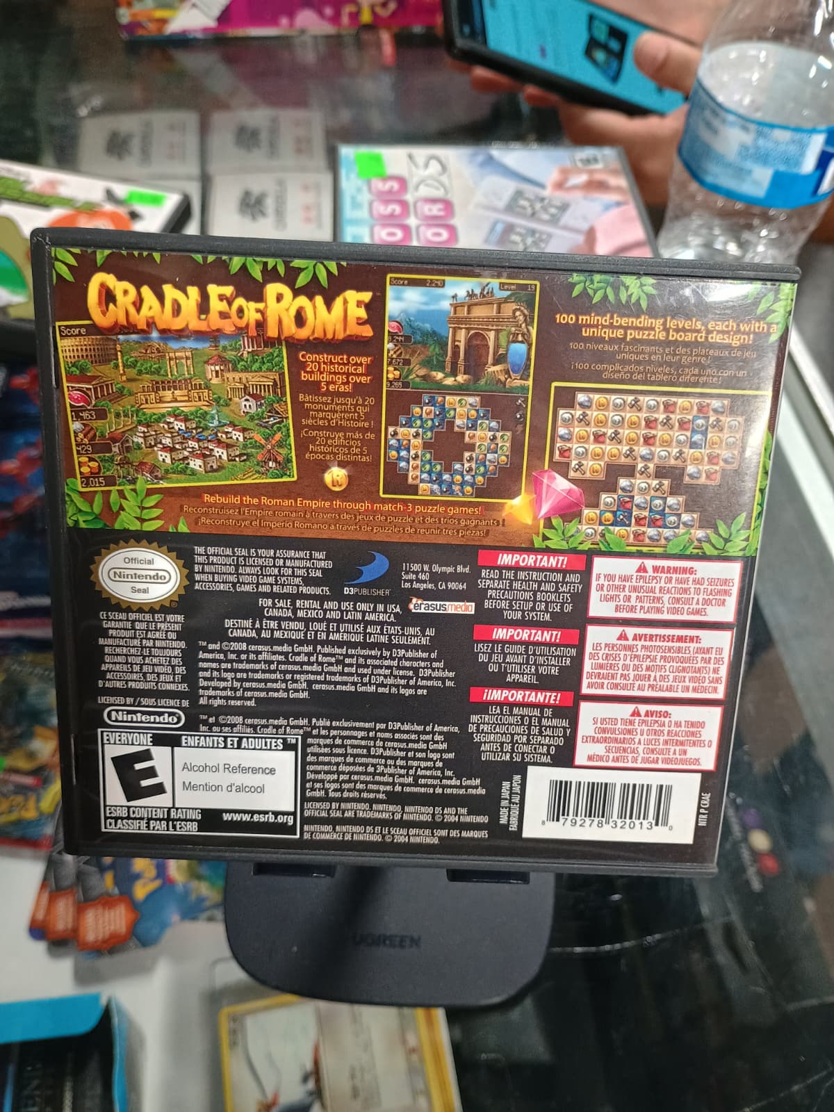 Jewel Master: Cradle of Rome - Nintendo DS Classic