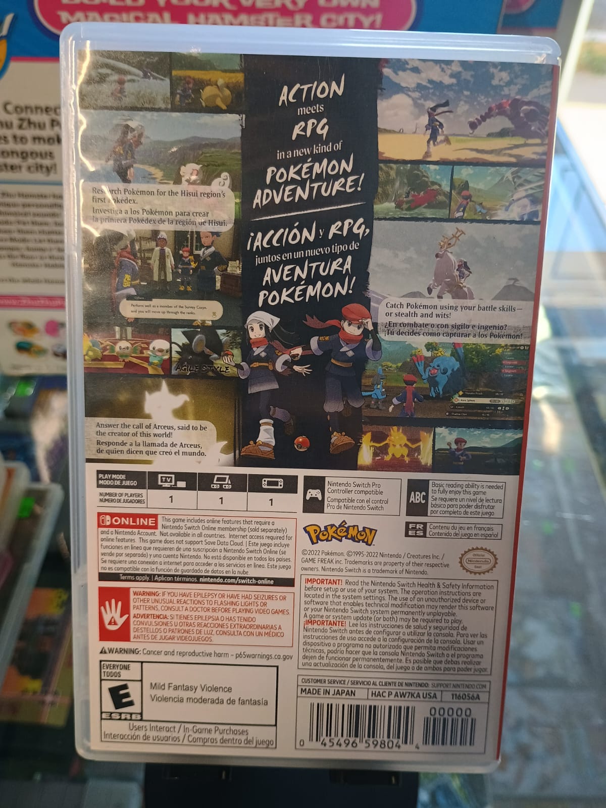 Pokemon Legends: Arceus - Nintendo Switch