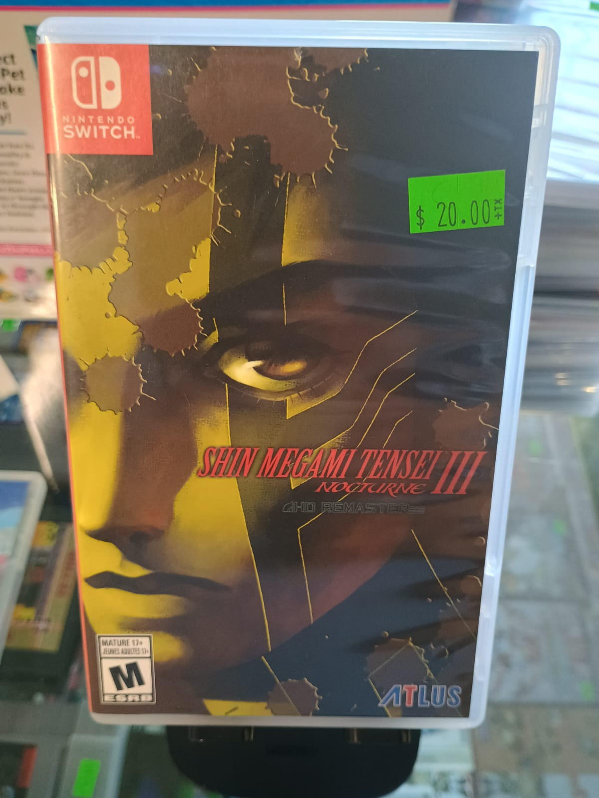 Shin Megami Tensei III Nocturne HD Remaster - Nintendo Switch