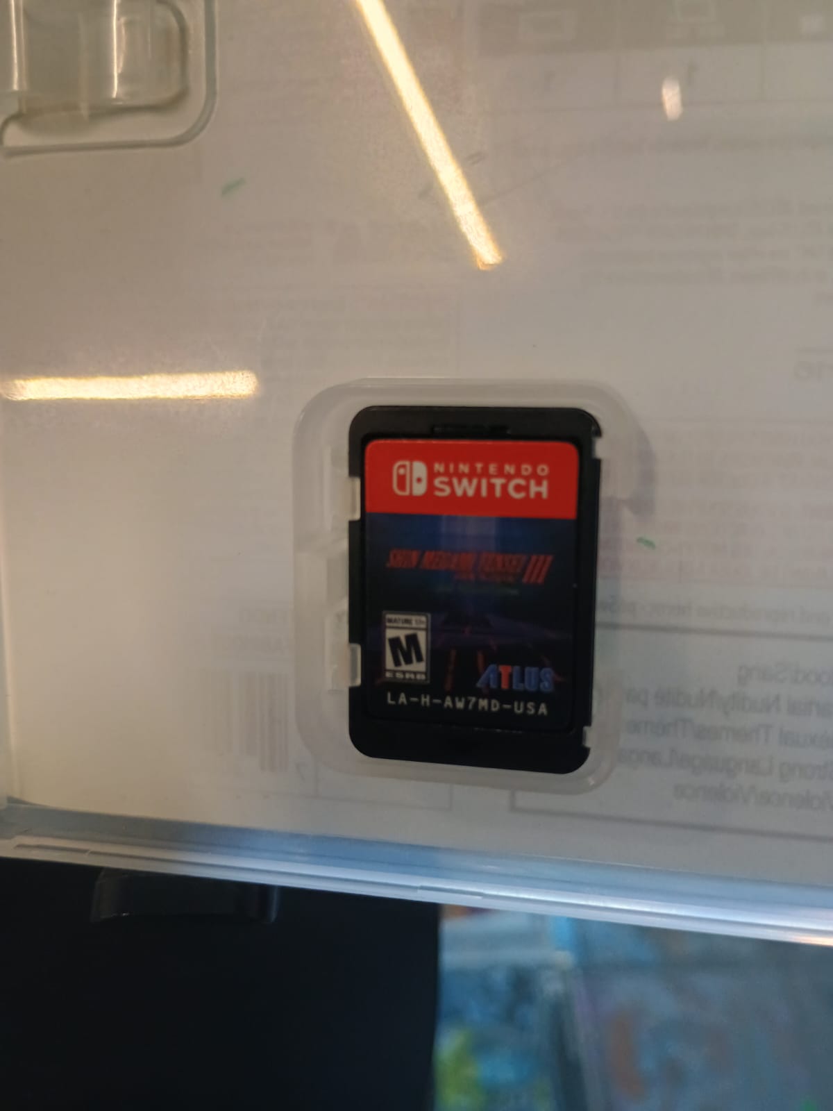 Shin Megami Tensei III Nocturne HD Remaster - Nintendo Switch