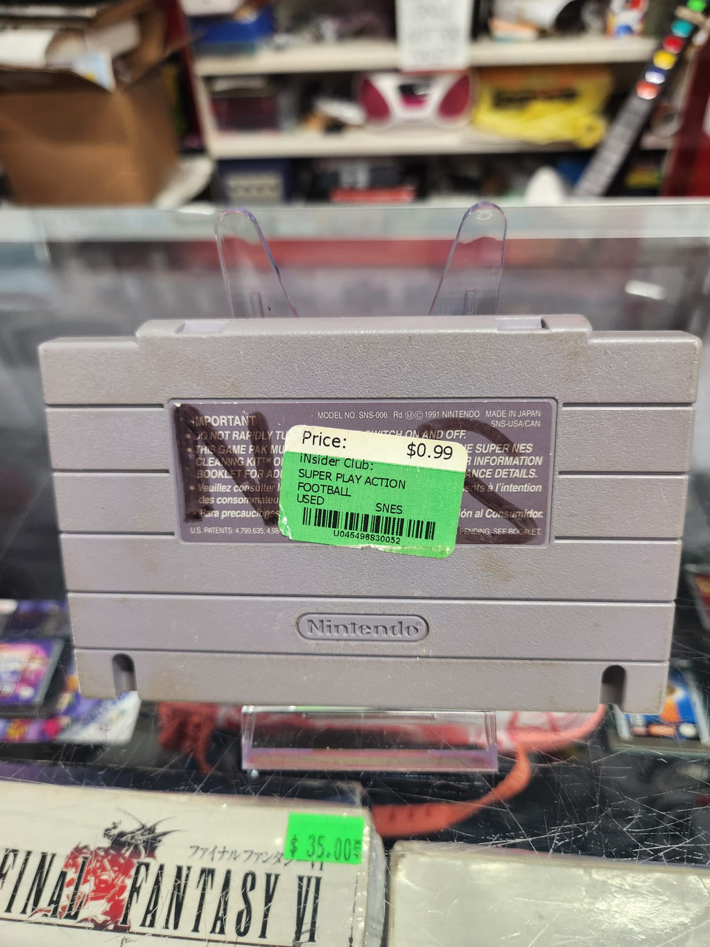 Super Play Action Football – SNES Classic