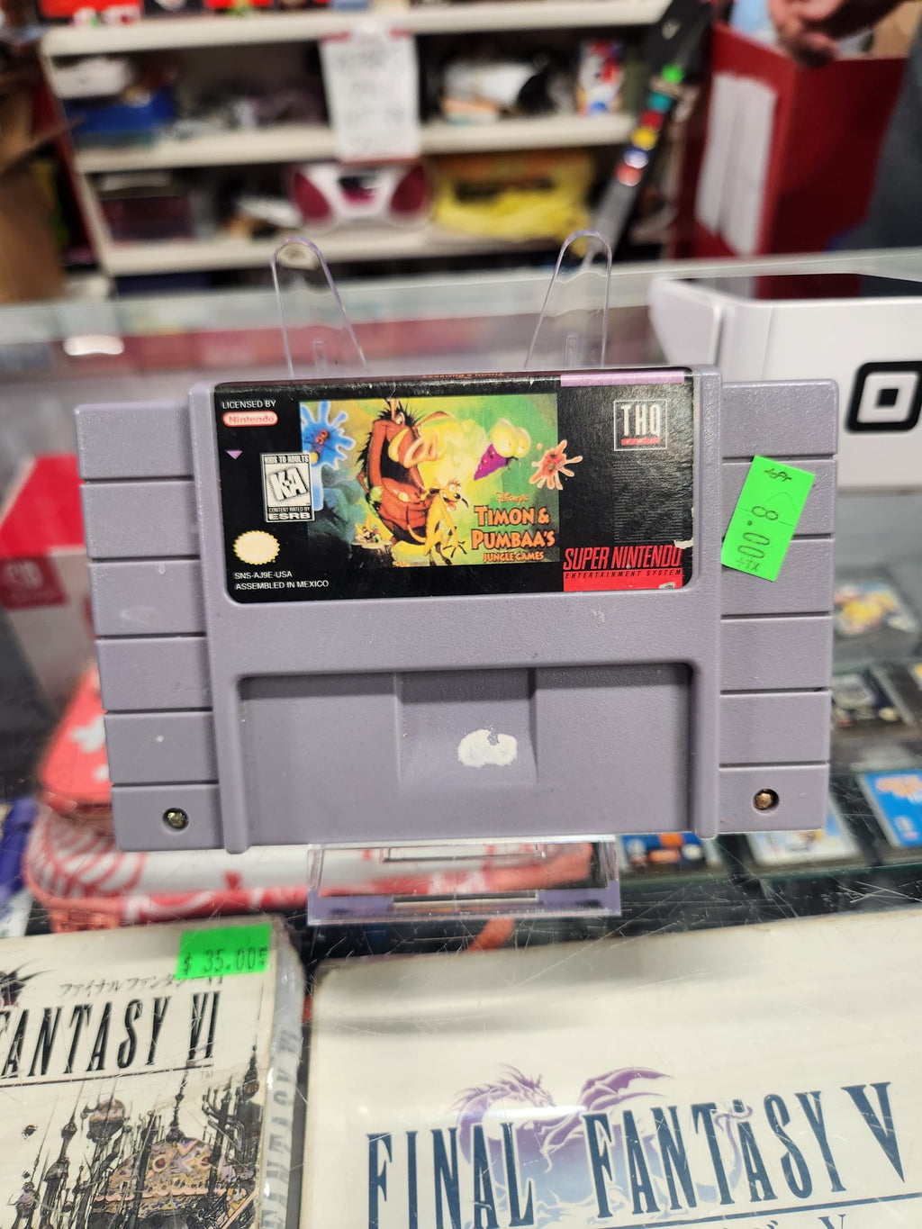 Timon & Pumbaa’s Jungle Games – SNES Classic