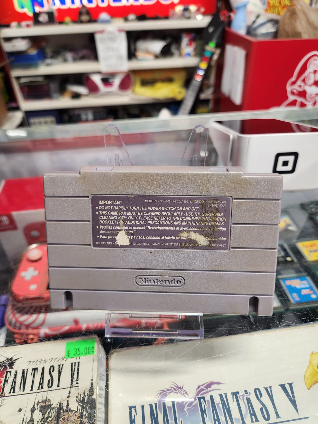 Full Throttle: All-American Racing – SNES Classic