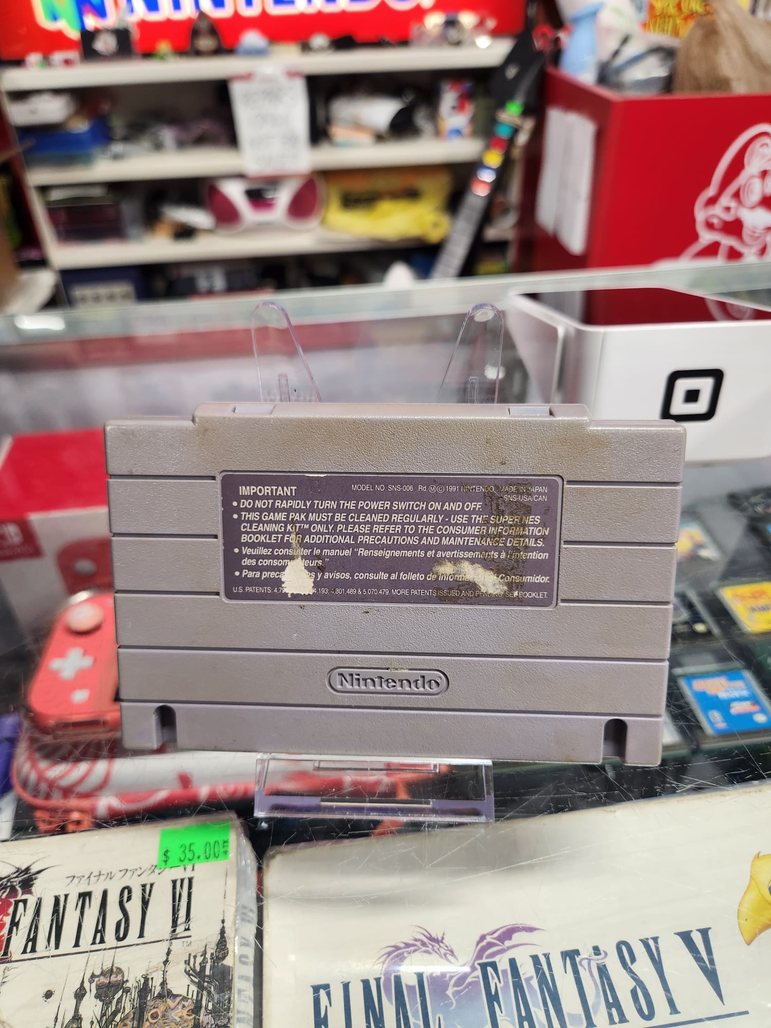 Full Throttle: All-American Racing – SNES Classic