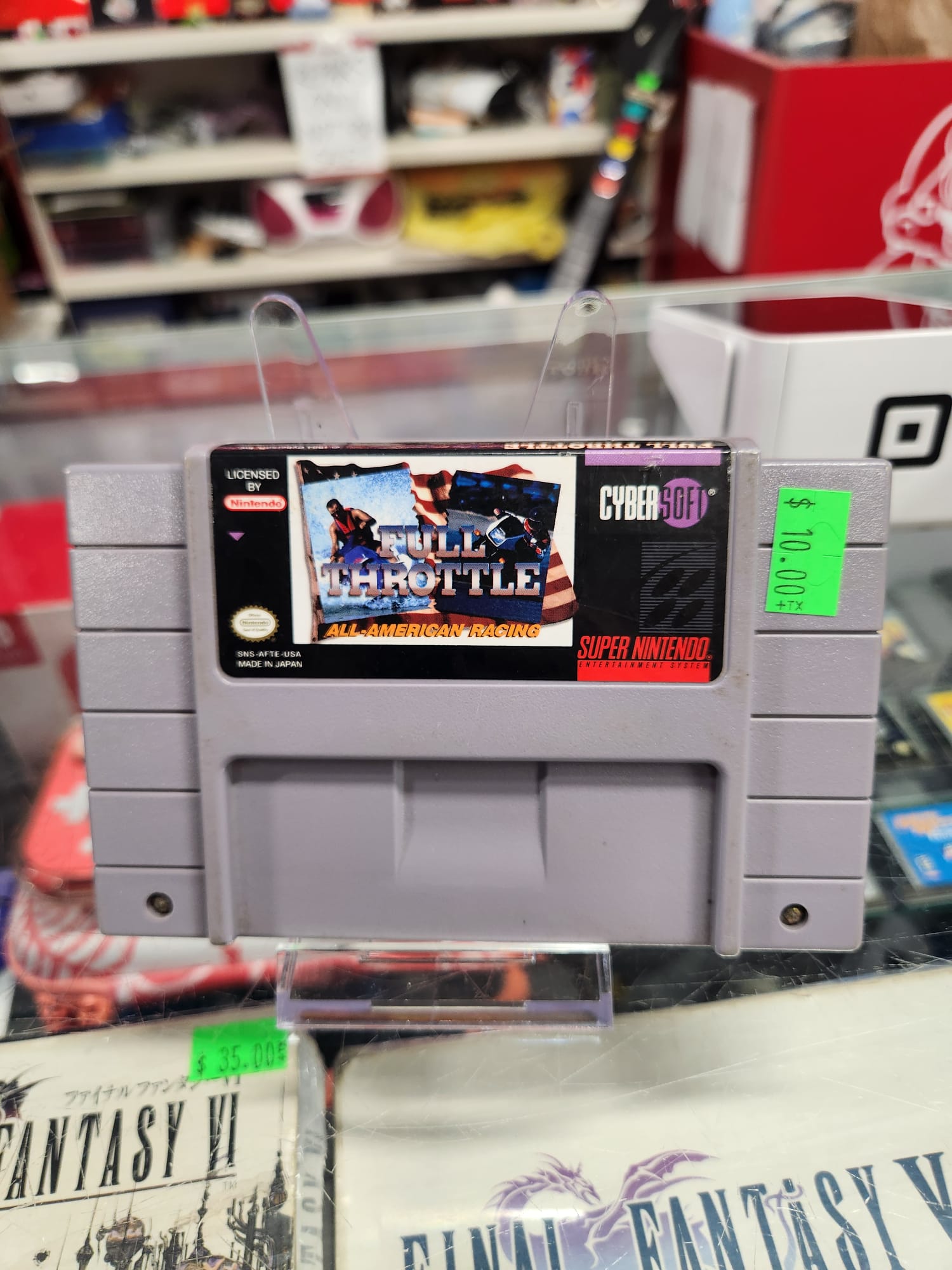 Full Throttle: All-American Racing – SNES Classic