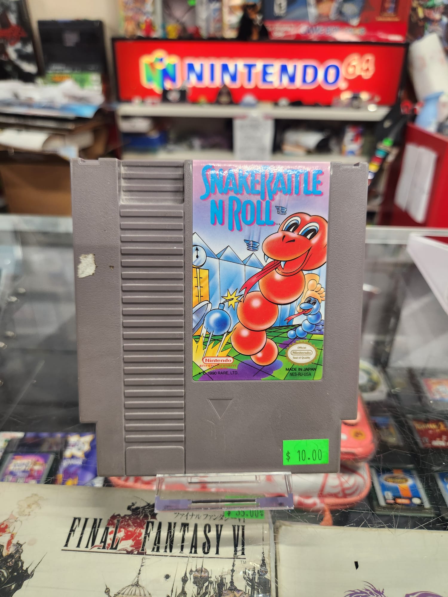 Snake Rattle ’n’ Roll – NES Classic