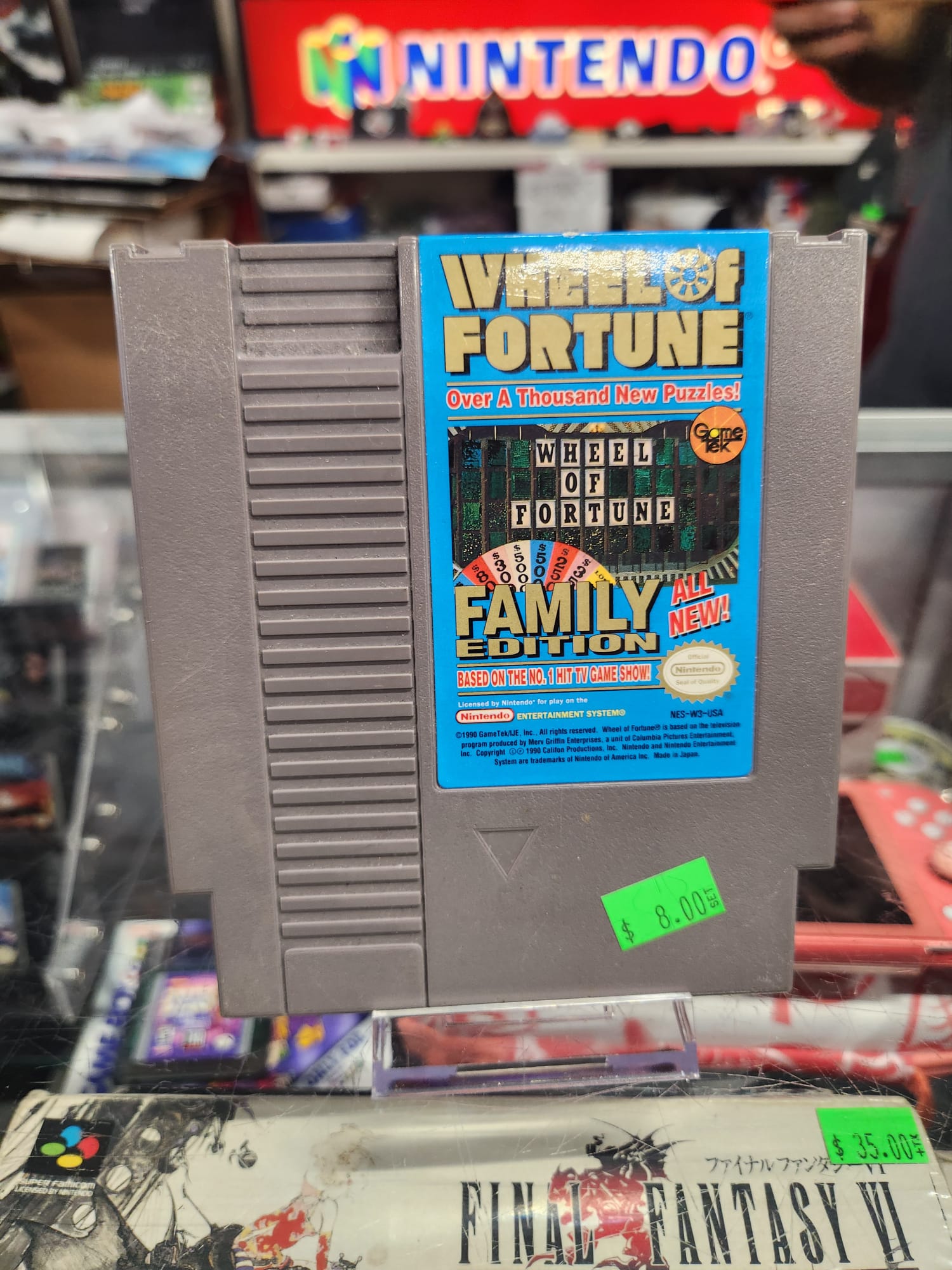 Wheel of Fortune: Family Edition – NES Classic