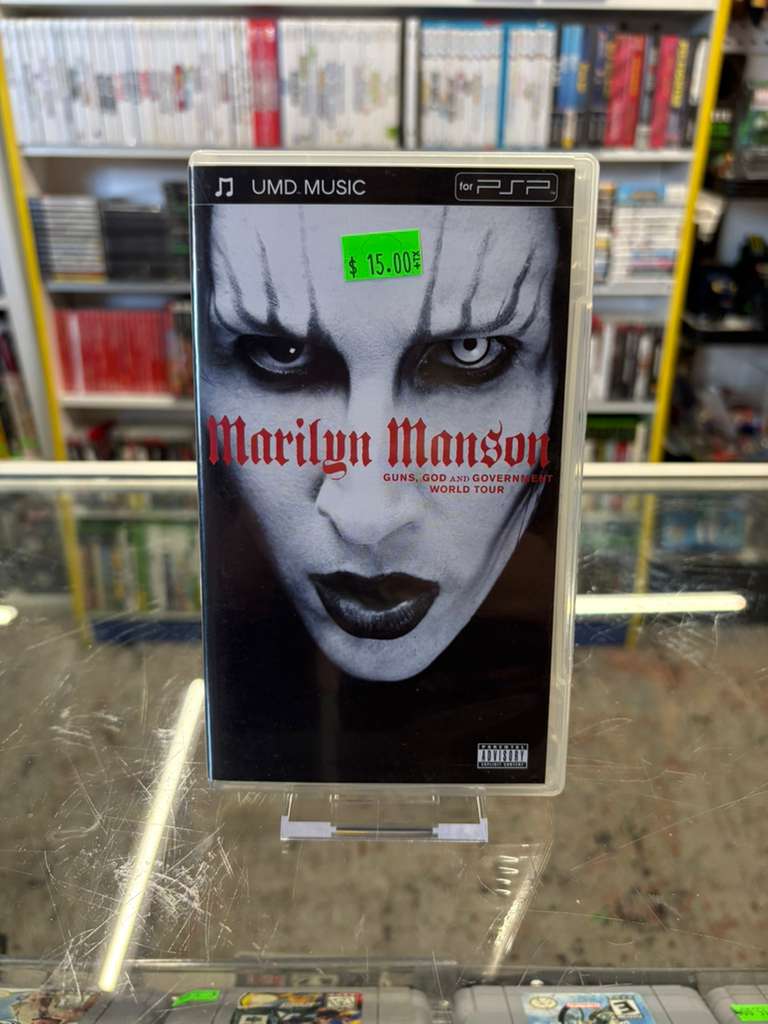 Marilyn Manson – Guns, God and Government World Tour (UMD Music for PSP) - PlayStation Portable