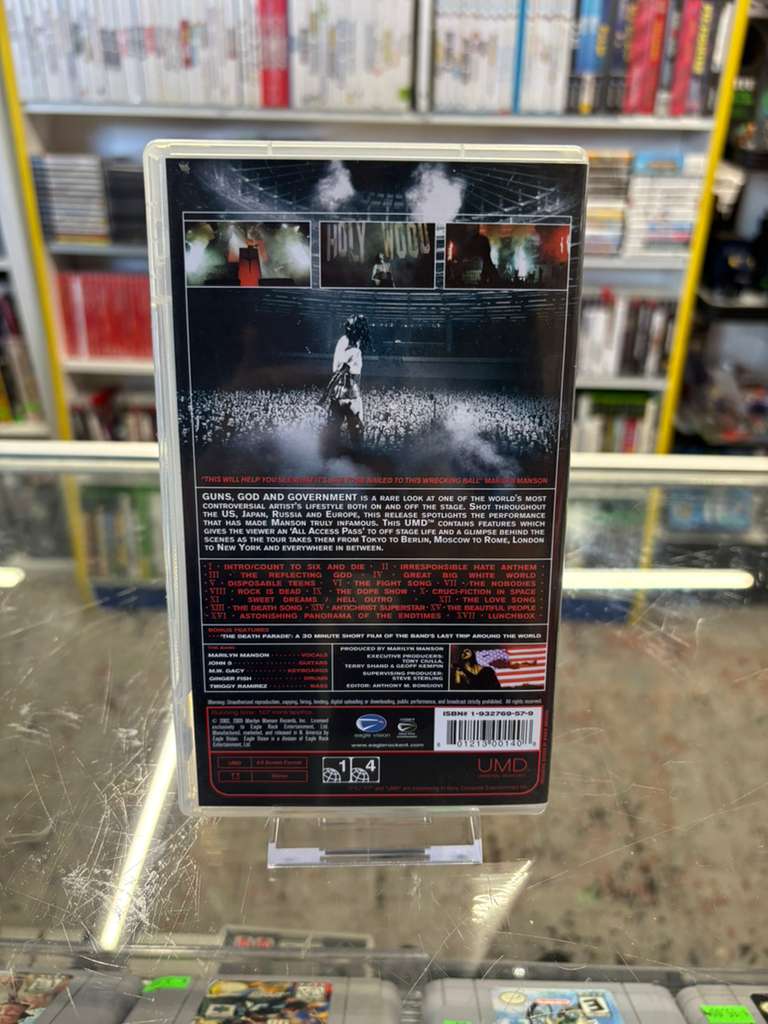 Marilyn Manson – Guns, God and Government World Tour (UMD Music for PSP) - PlayStation Portable