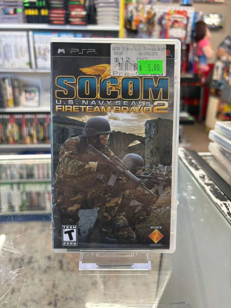 SOCOM: U.S. Navy SEALs Fireteam Bravo 2 - PlayStation Portable