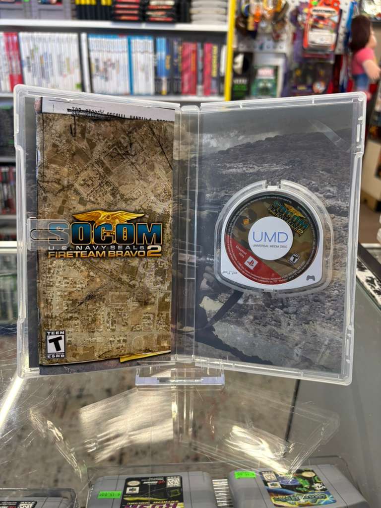 SOCOM: U.S. Navy SEALs Fireteam Bravo 2 - PlayStation Portable