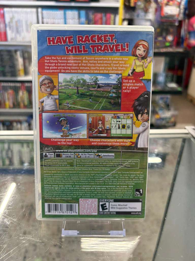Hot Shots Tennis: Get a Grip - PlayStation Portable