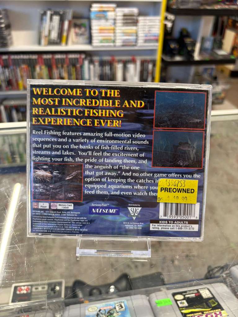 Reel Fishing - PlayStation