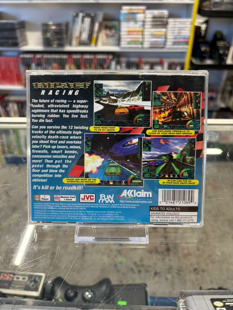 Impact Racing - PlayStation