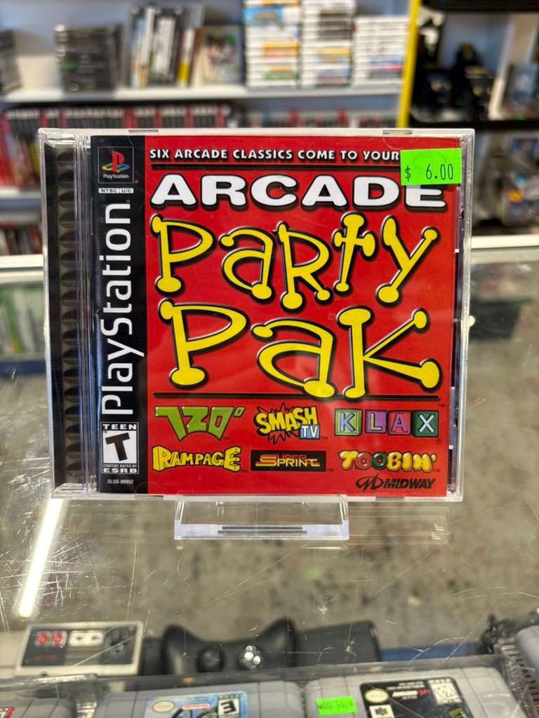 Arcade Party Pak - PlayStation