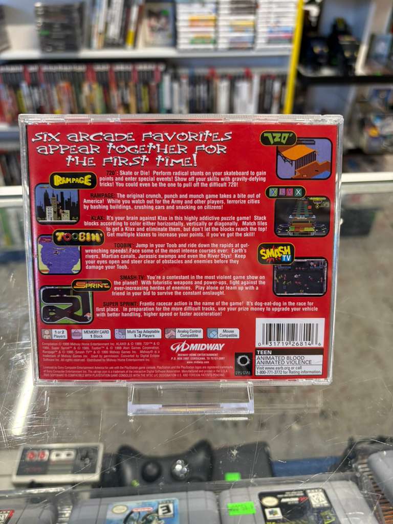 Arcade Party Pak - PlayStation