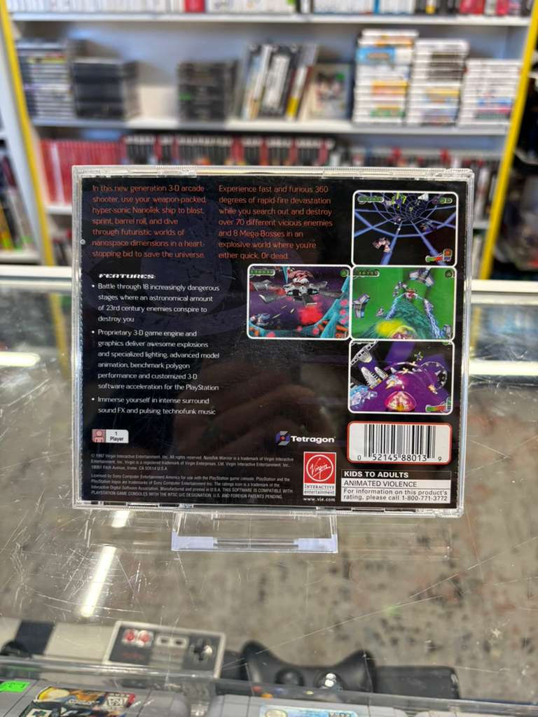 Nanotek Warrior - PlayStation